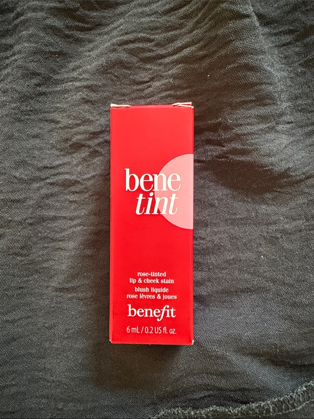 Benefit benetint Rose-Tone Lip & Cheek Stain Packaging